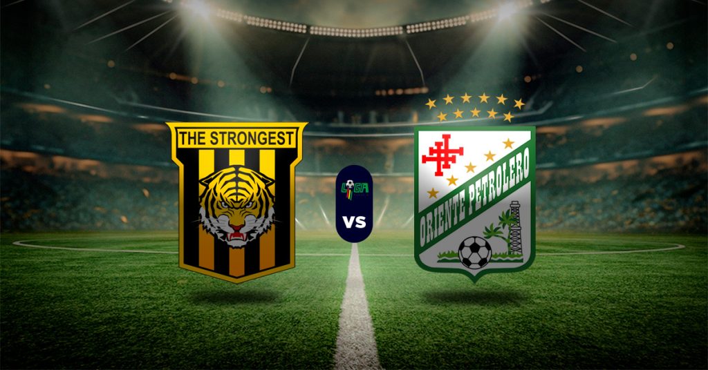 El domingo 7 de junio jugarán The Strongest vs Oriente Petrolero, en la jornada 8 de la Primera División de Bolivia.