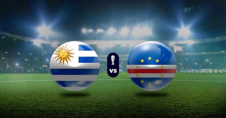 El penúltimo duelo del domingo 21 de junio será el de Uruguay vs Cabo Verde, en la jornada 2 del Campeonato Internacional 2026.