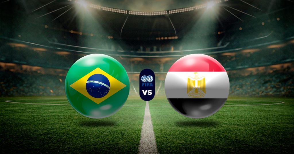 Pronóstico Brasil vs Egipto - datos fifa amistosos internacionales