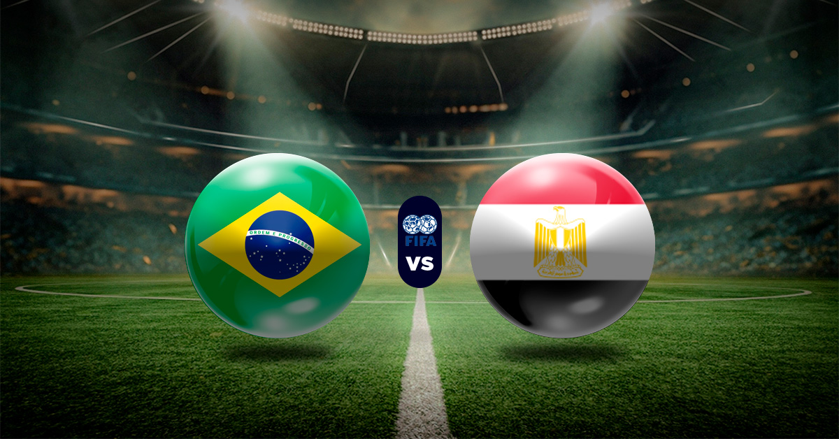 Pronóstico Brasil vs Egipto - datos fifa amistosos internacionales