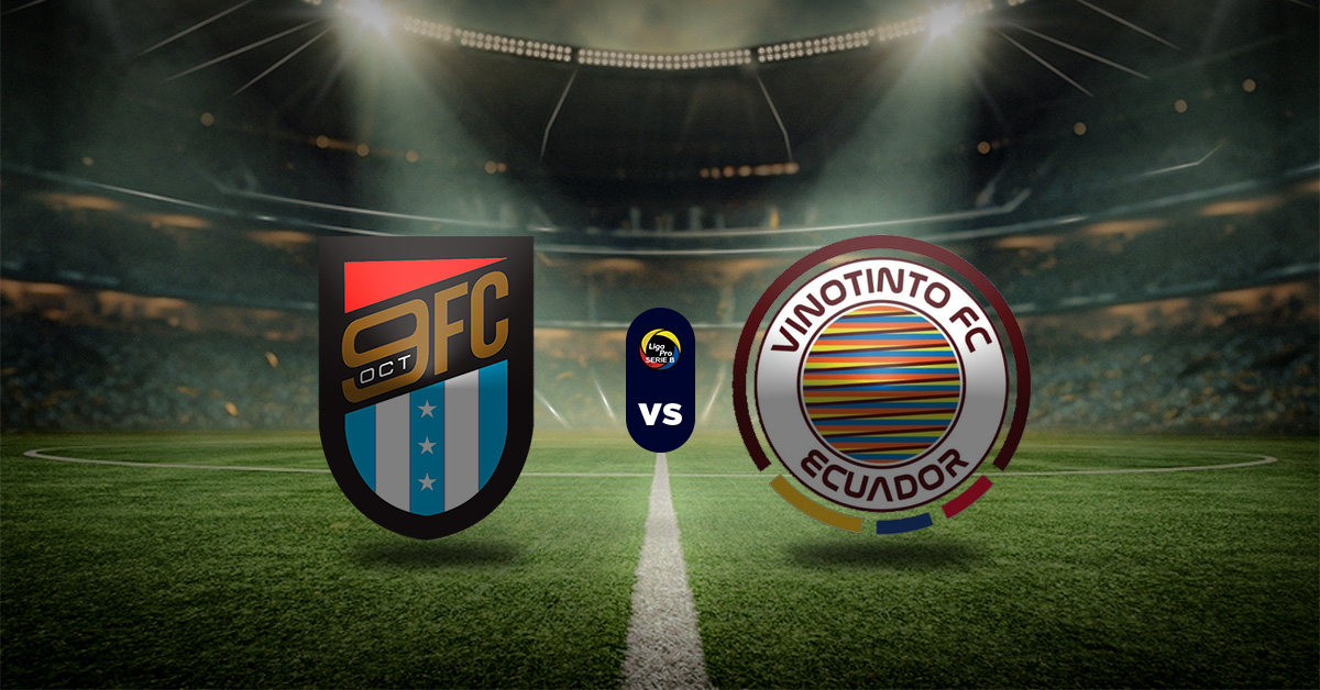 Pronóstico 9 de Octubre vs Vinotinto FC | Liga Pro B Ecuador
