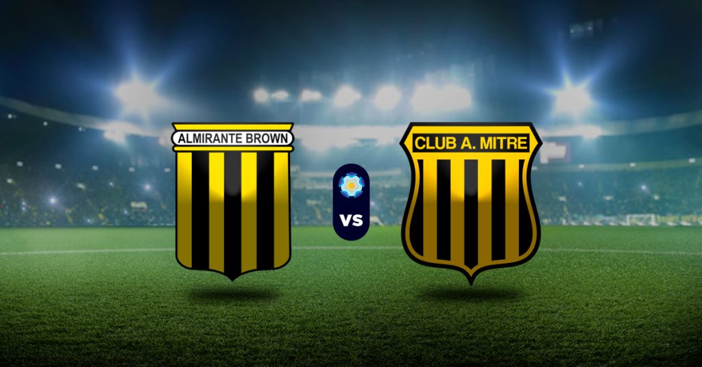 Pronóstico Almirante Brown vs CA Mitre | Primera Nacional Argentina