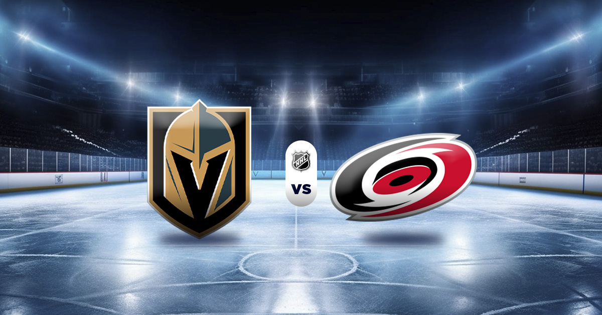 Pronóstico Hurricanes vs Golden Knights – NHL