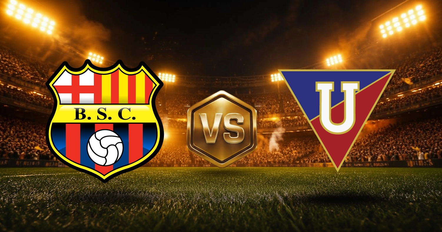 Pronóstico Liga Pro Ecuador 2026: Barcelona SC recibe a LDU Quito este domingo 26 de julio por la fecha 22 en el Estadio Monumental de Guayaquil.