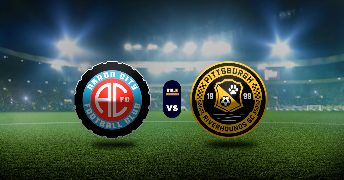 Este martes 7 de julio se medirán Akron City vs Pittsburgh Riverhounds II, en la jornada 12 de la USL League Two.