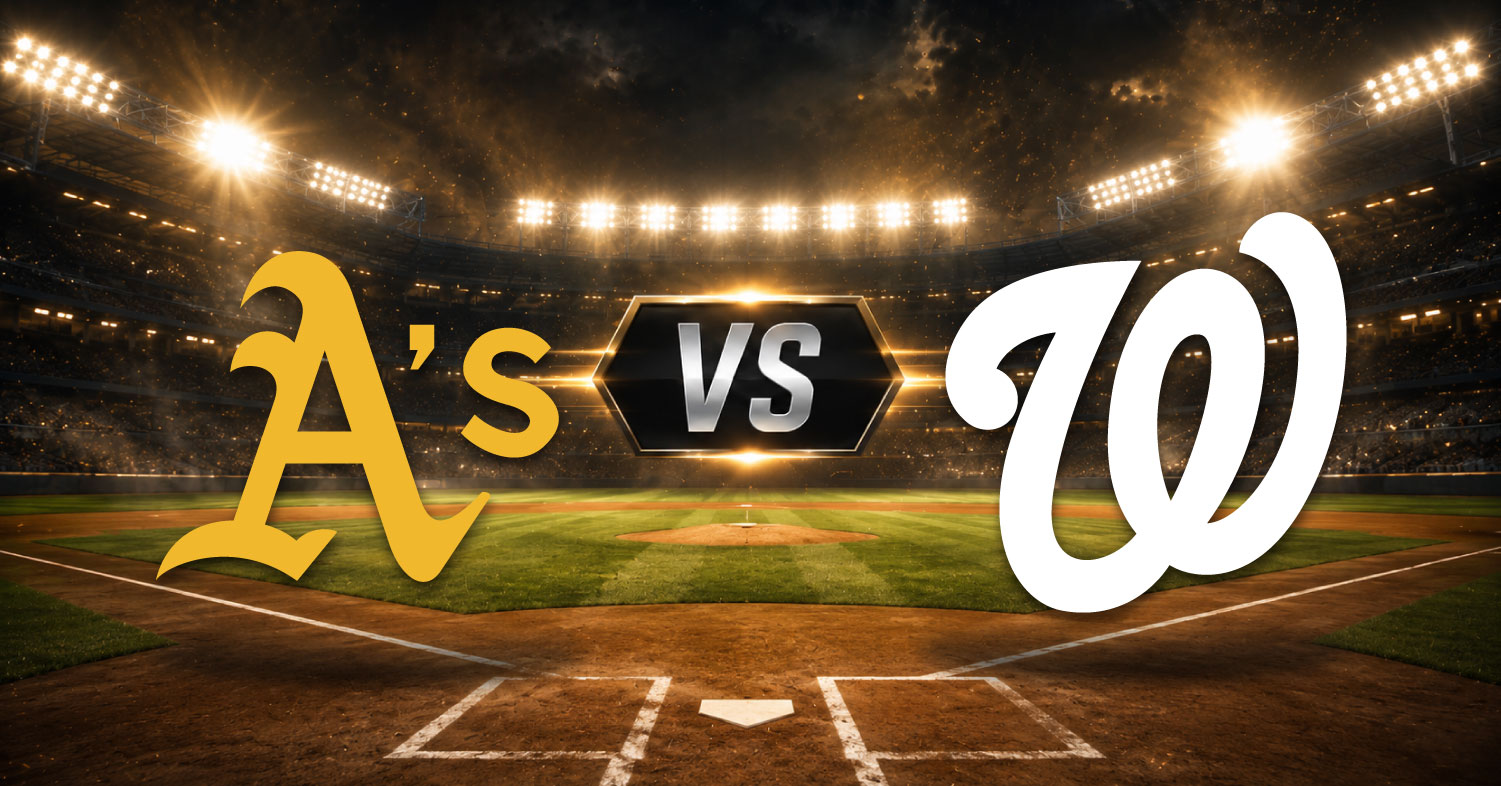 Otro partidazo de esta jornada de la MLB lo protagonizarán Athletics vs Nationals, este viernes 17 de julio.