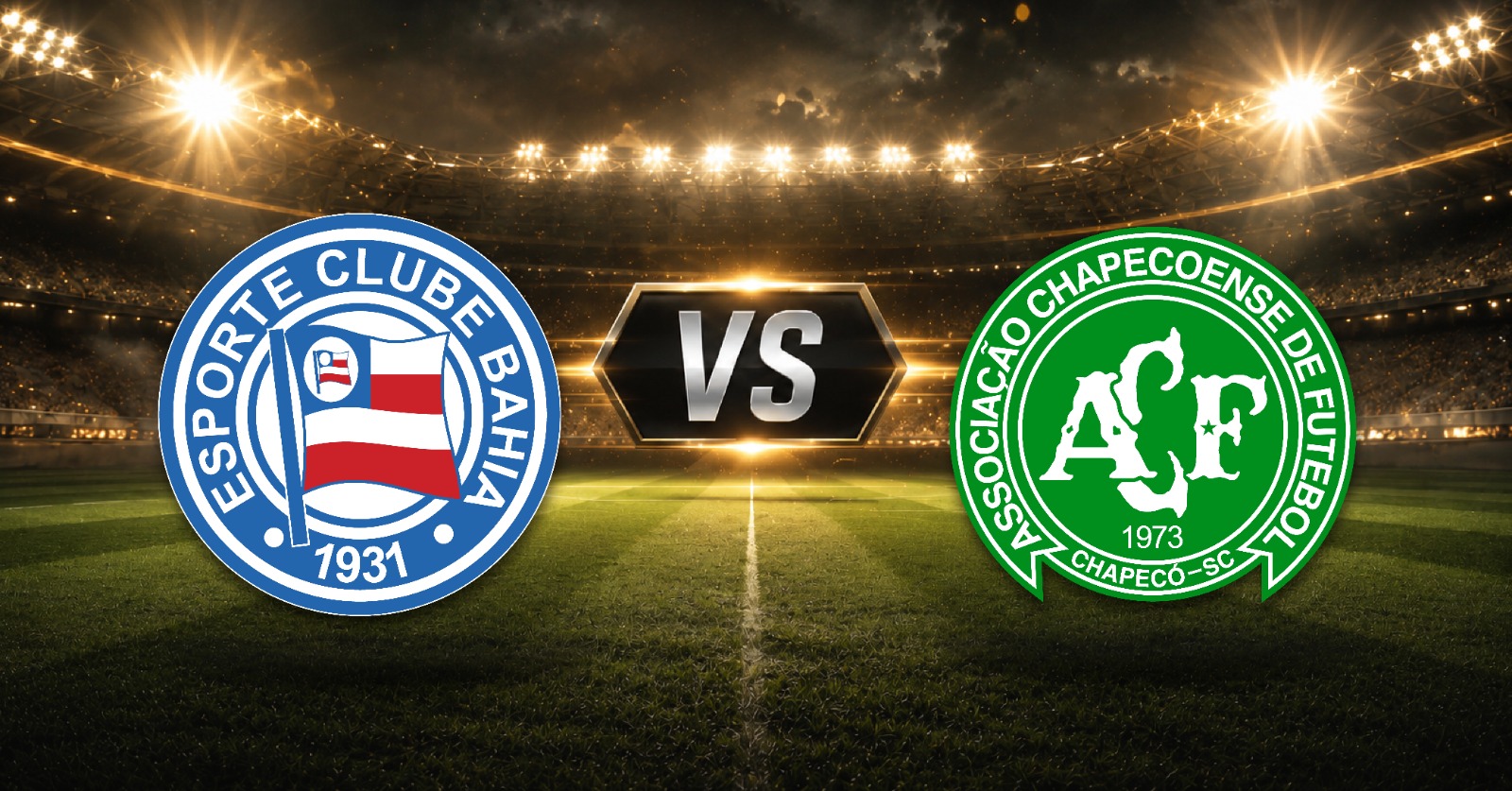 El viernes 17 de julio se disputará el duelo de Bahía vs Chapecoense, esto en la jornada 4 del Brasileirao.