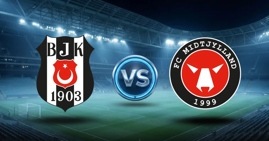 Pronóstico Europa League 2026-27: Besiktas recibe a Midtjylland este jueves 23 de julio por la ida de la 2.ª ronda clasificatoria en el Tüpras Stadium.