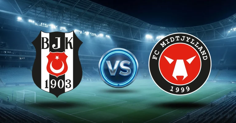 Pronóstico Europa League 2026-27: Besiktas recibe a Midtjylland este jueves 23 de julio por la ida de la 2.ª ronda clasificatoria en el Tüpras Stadium.