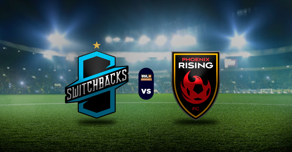 Otro de los juegos del sábado 4 de julio será el de Colorado Springs vs Phoenix Rising FC, en la jornada de la USL Championship.