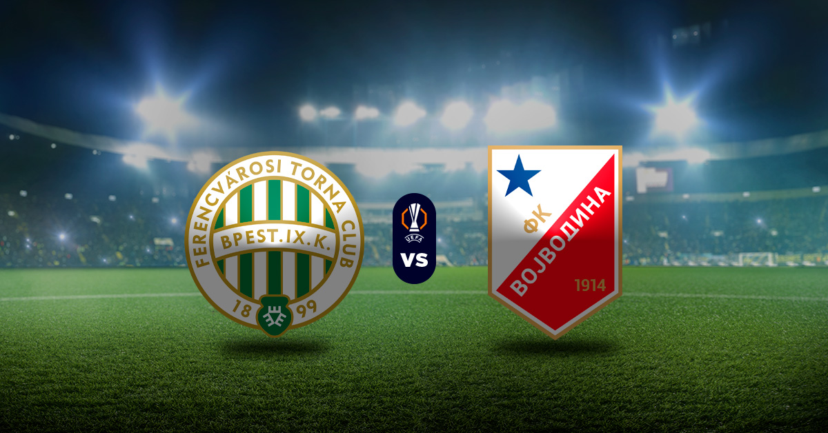 Otro partidazo del jueves 16 de julio será el de Ferencváros vs Vojvodina, en la primera ronda de clasificación de Europa League.