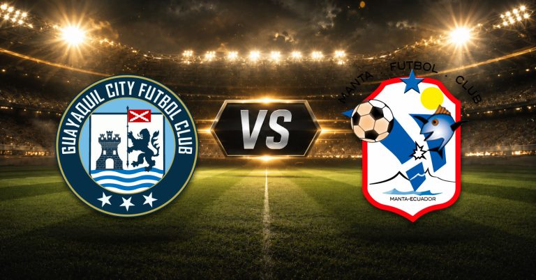 El segundo juego de este domingo 19 de julio será el de Guayaquil City vs Manta, en la jornada 20 de la LigaPro.