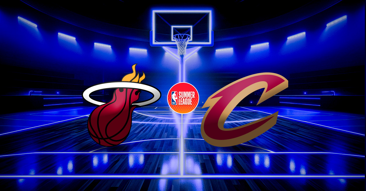 Otro de los duelos de este lunes 13 de julio en la NBA Summer League será el que disputarán Heat,vs Cavaliers.