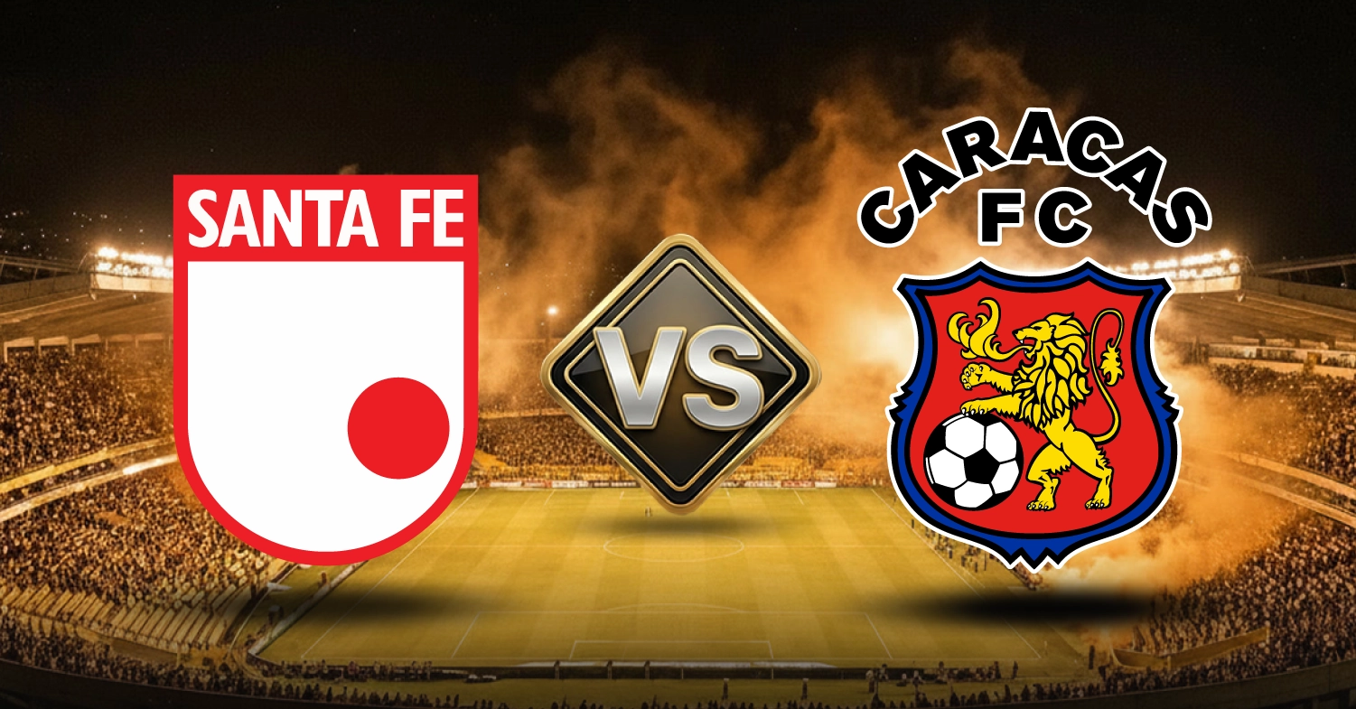 El último duelo del jueves 23 de julio será Independiente Santa Fe vs Caracas FC, en playoffs a octavos de final de Copa Sudamericana.