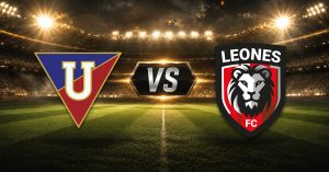 El segundo choque del sábado 18 de julio será el de LDU Quito vs Leones del Norte, en la jornada 20 de la LigaPro.