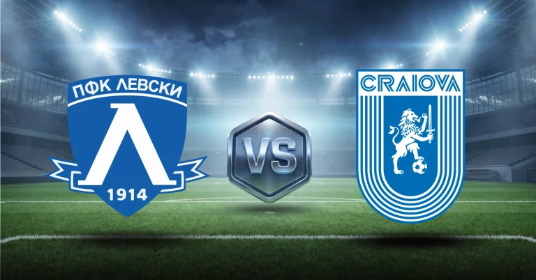 El segundo duelo de ida del miércoles 22 de julio será Levski Sofia vs U Craiova, en la segunda ronda de clasificación a Champions League.