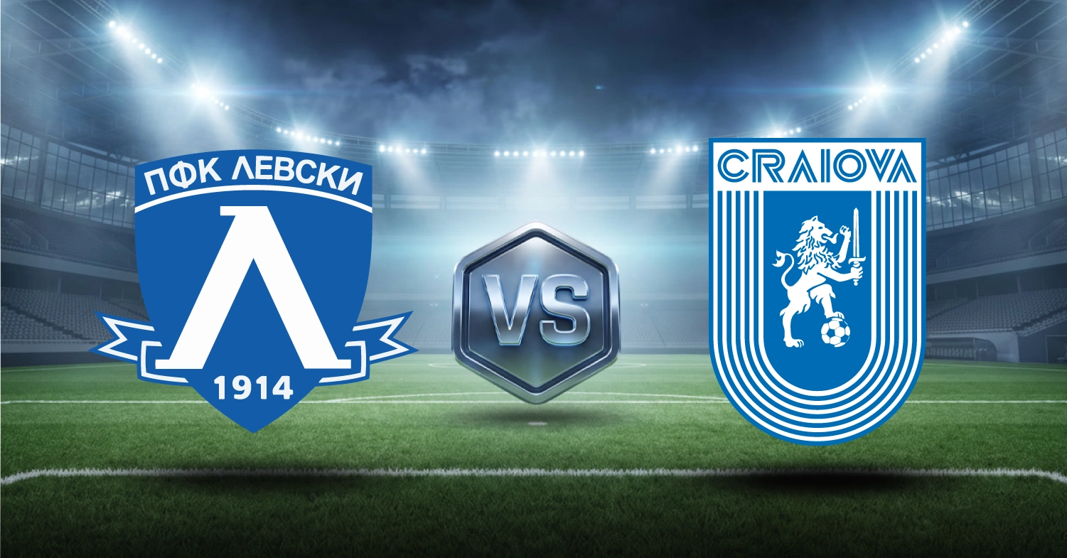 El segundo duelo de ida del miércoles 22 de julio será Levski Sofia vs U Craiova, en la segunda ronda de clasificación a Champions League.