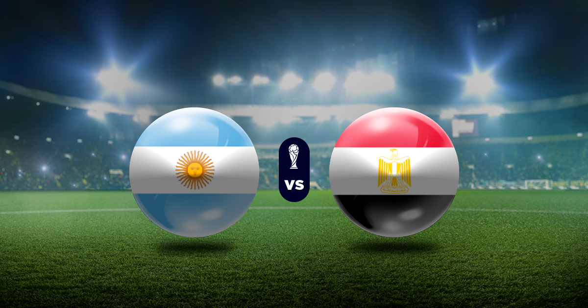 Pronóstico Argentina vs Egipto - Campeonato Internacional de Fútbol 2026