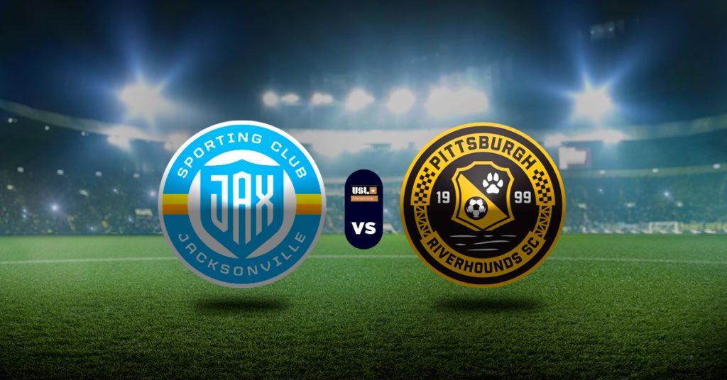 El tercer juego del miércoles 15 de julio será el de SC Jacksonville vs Pittsburgh Riverhounds, en la jornada 15 de la USL Championship.