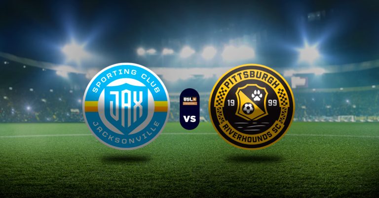 El tercer juego del miércoles 15 de julio será el de SC Jacksonville vs Pittsburgh Riverhounds, en la jornada 15 de la USL Championship.