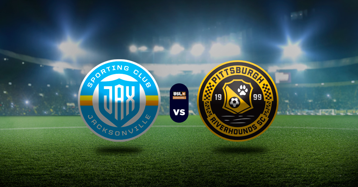 El tercer juego del miércoles 15 de julio será el de SC Jacksonville vs Pittsburgh Riverhounds, en la jornada 15 de la USL Championship.