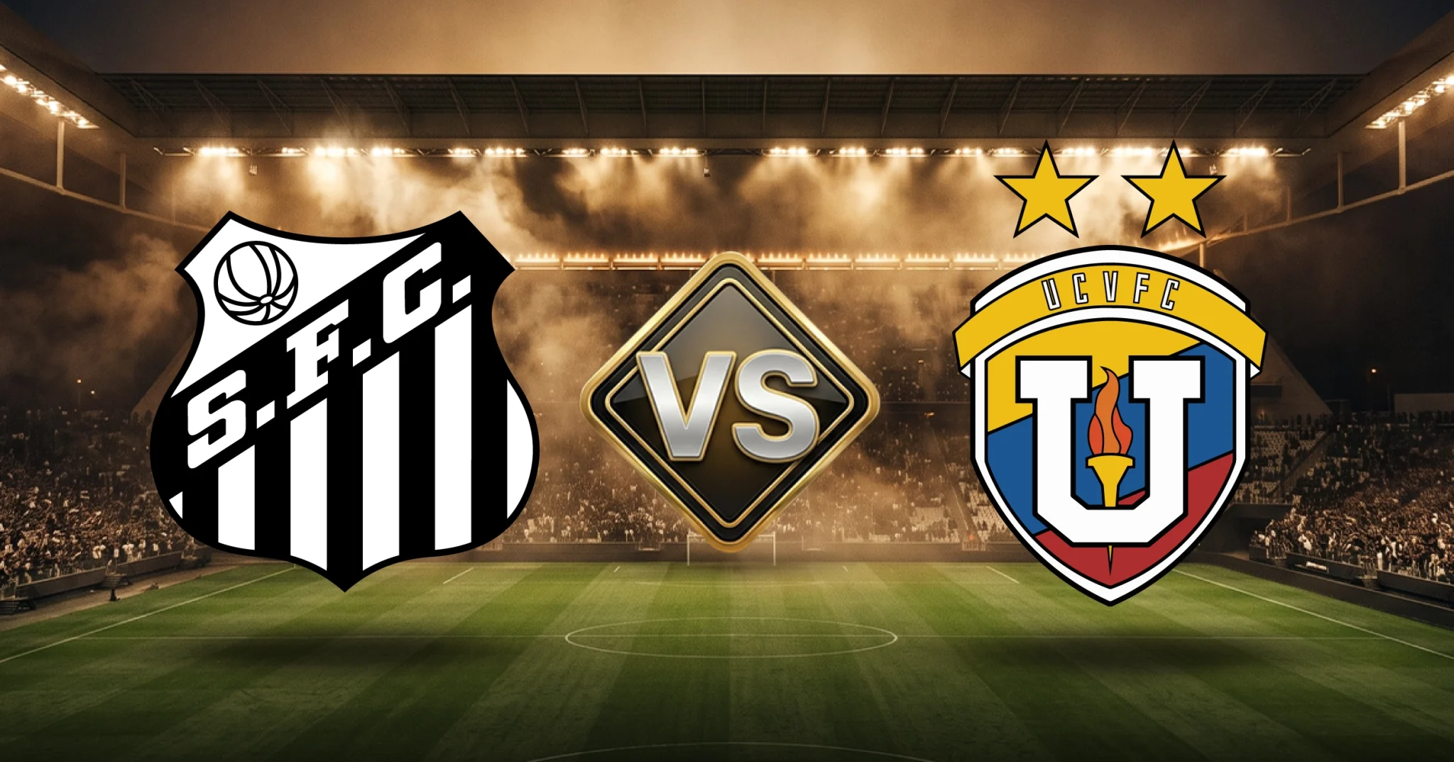 El último duelo de vuelta de este martes 28 de julio será el de Santos vs UCV FC, en playoffs a octavos de final de Copa Sudamericana.