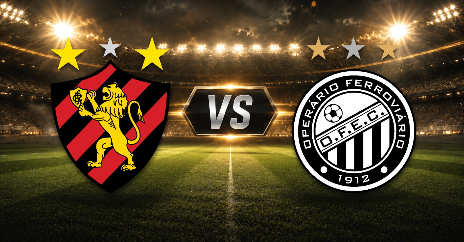 Otro de los últimos partidos del sábado será el de Sport Recife vs Operario, en la jornada 18 del Brasileirao B.