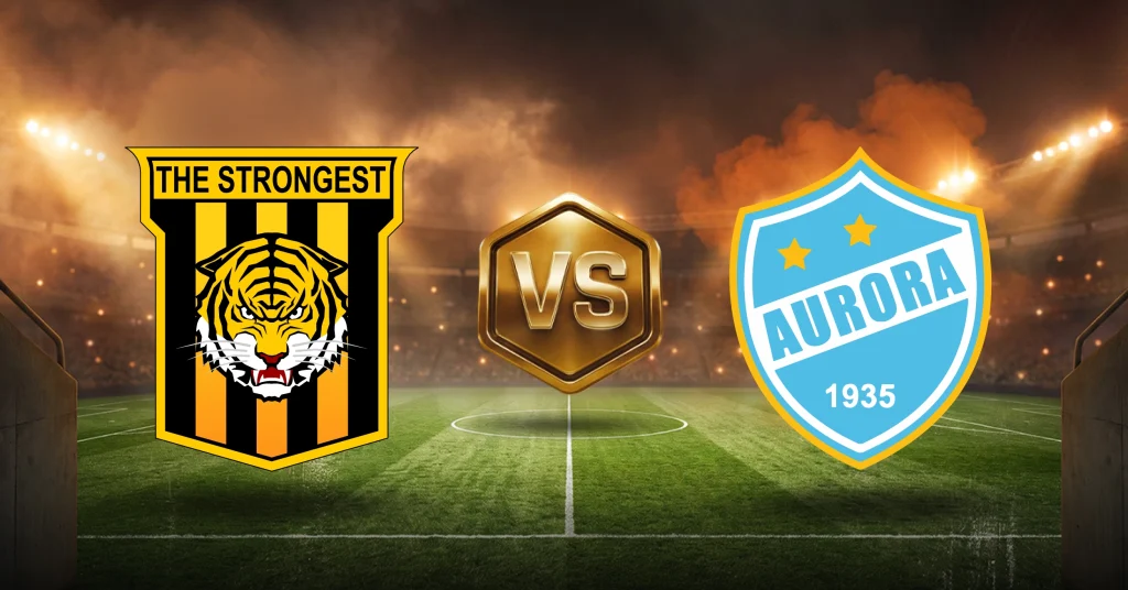 Entérate de cada detalle del partido en que The Strongest recibe al Aurora, el viernes 31 de agosto por la fecha 12, en el Estadio Hernando Siles ubicado en la altura de la ciudad de La Paz.
