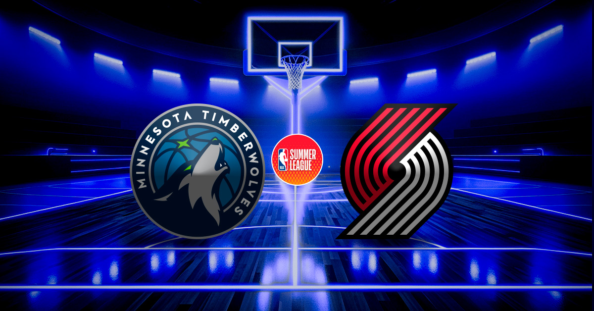 Otro de los partidazos de este lunes 13 de julio será el de Trail Blazers vs Timberwolves, en la jornada de la NBA Summer League.
