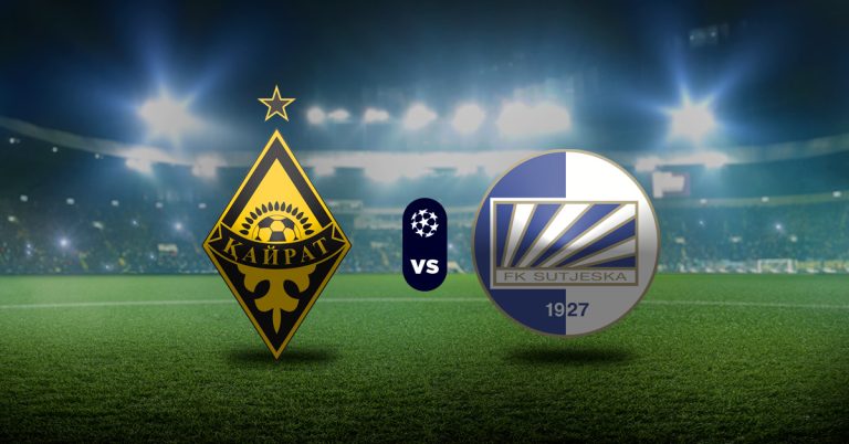 Pronóstico Kairat Almaty vs Sutjeska – Resultados Champions League