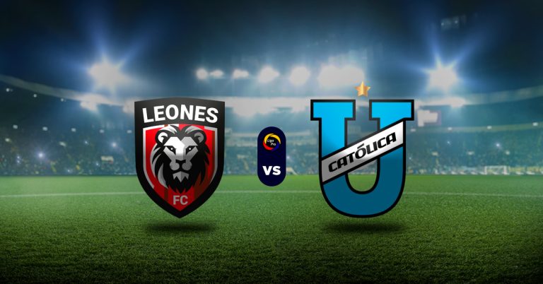 Pronóstico Leones del Norte vs U. Católica - Resultados Liga Pro Ecuador