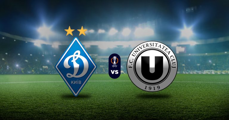 Pronóstico Dinamo Kiev vs Universitatea Cluj - Resultados UEFA Europa League