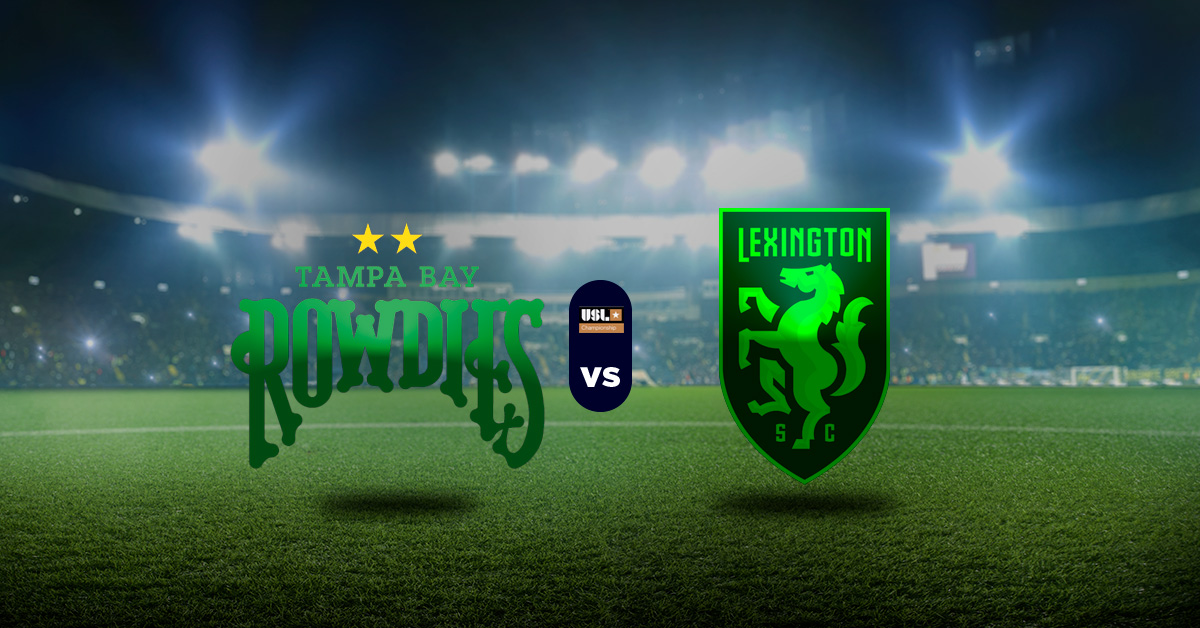 Pronóstico Tampa Bay Rowdies vs Lexingtong SC - Datos USL Championship