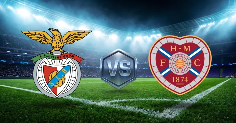 Otro choque de ida de la clasificación a Europa League será el de Benfica vs Hearts, este jueves 6 de agosto.