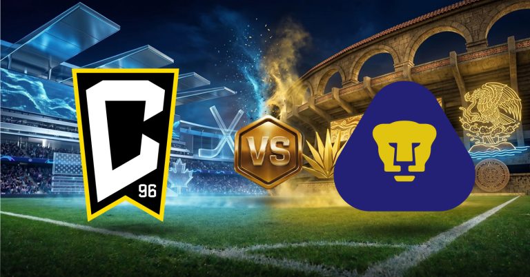 Columbus Crew vs Pumas UNAM, ver ahora pronósticos y cuotas con estadísticas por Leagues Cup 2026 en MasterBets365.