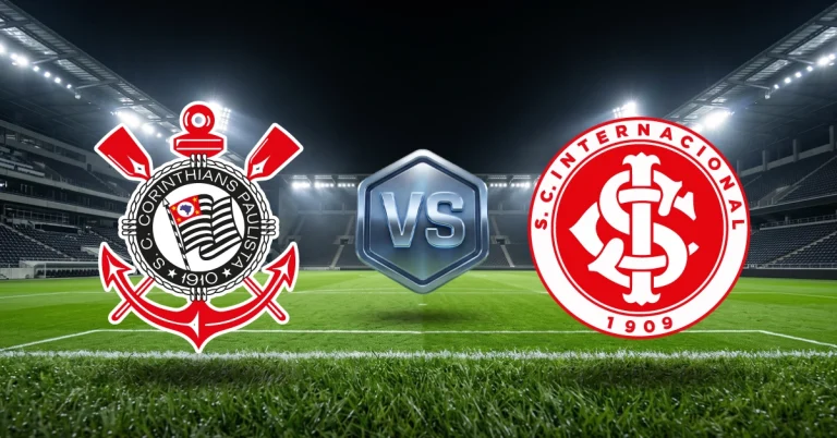 El último duelo de vuelta de la Copa de Brasil será Corinthians vs Internacional, este jueves 6 de agosto, en octavos de final.