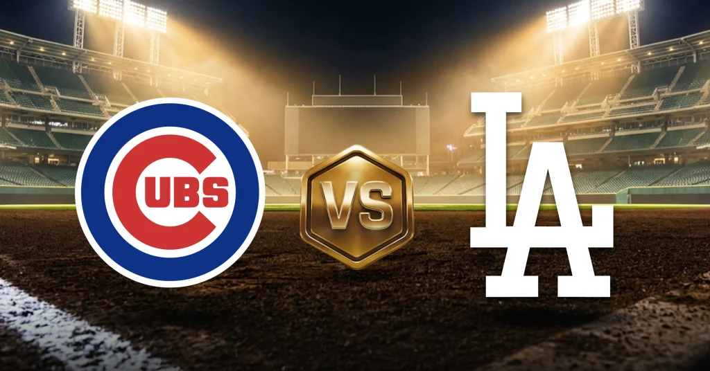 Cubs vs Dodgers protagonizarán uno de los duelos más vibrantes de toda la jornada de este martes 4 de agosto de la MLB