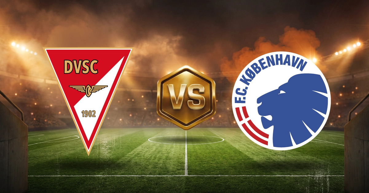 Este jueves 6 de agosto, Debrecen vs Copenhague disputarán la ida de la tercera ronda de la Conference League.