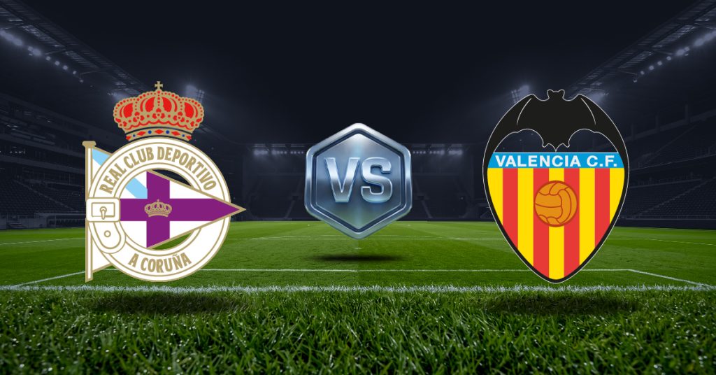 Deportivo La Coruña vs Valencia ver cuotas y pronósticos gratis con estadísticas por LaLiga 2026 en MasterBets365.
