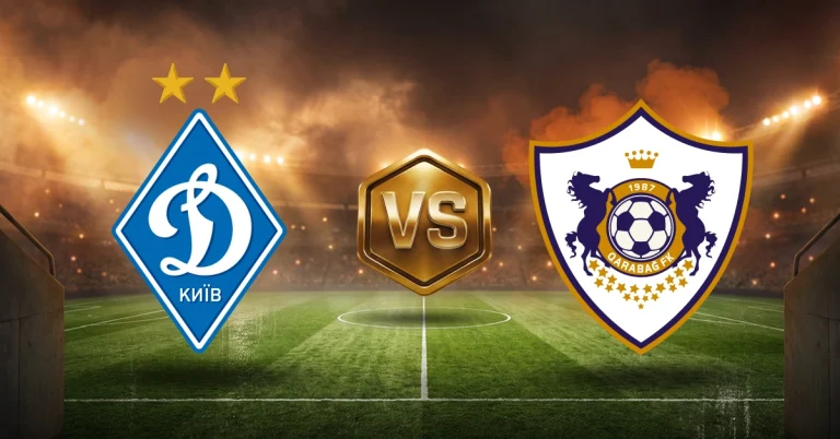 Dinamo Kiev vs Qarabag juego. Mira las cuotas y pronósticos con estadísticas por Conference League en MasterBets365.
