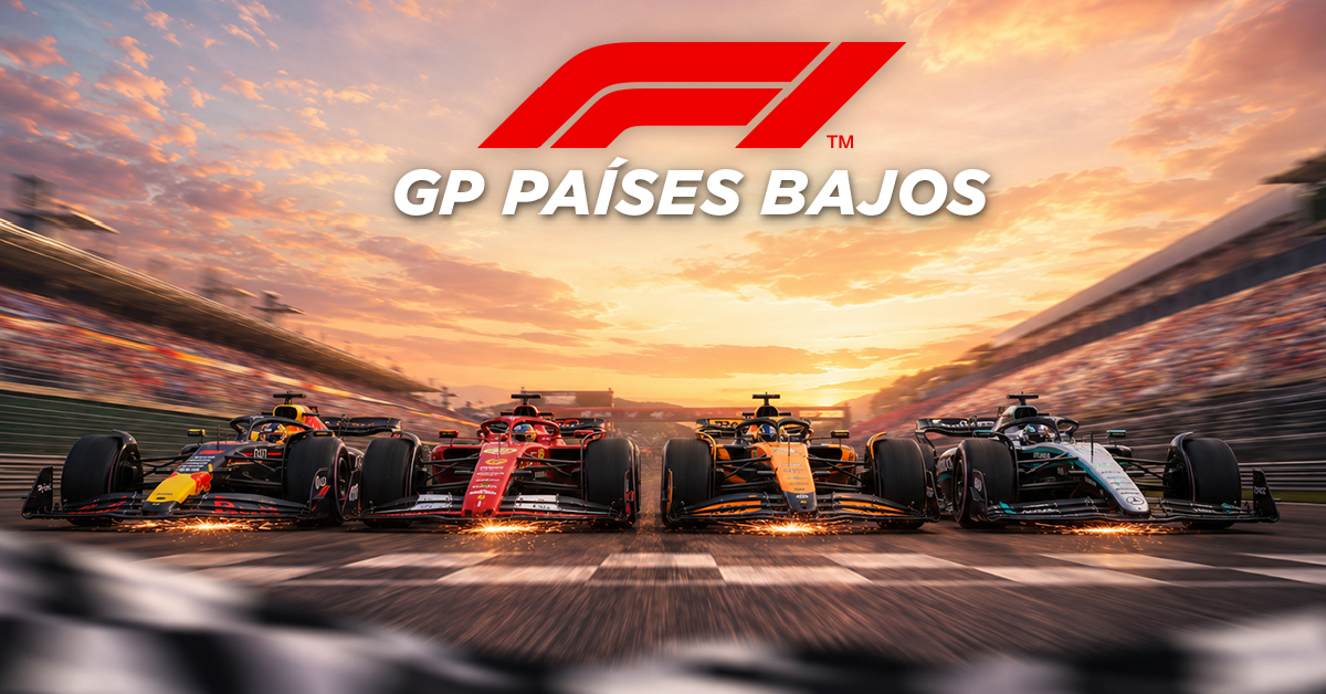 Gran Premio de Países Bajos 2026 hoy. Ver pronósticos, datos, cuotas gratis y estadísticas de la Fórmula 1 en Masterbets365.