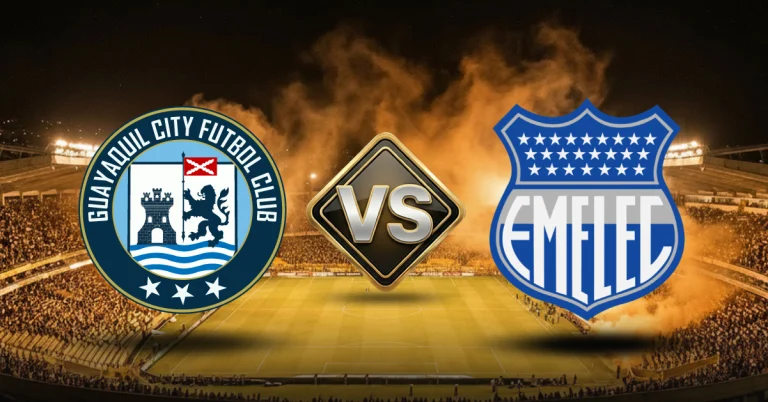 El último choque de este domingo 9 de agosto será el de Guayaquil City vs Emelec, en la jornada 24 de la LigaPro.