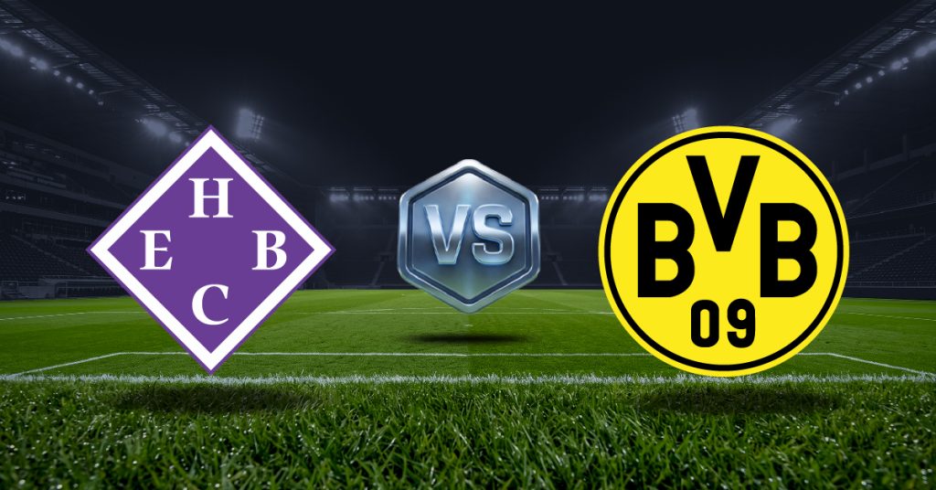 HEBC Hamburg vs Borussia Dortmund Hoy. Datos, consulta las estadísticas de la Copa de Alemania en MasterBets365.
