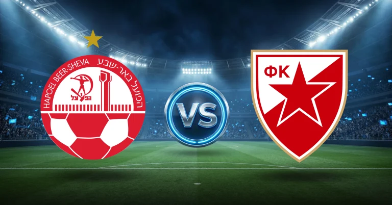 Este martes 4 de agosto, se verá el Hapoel Beer Sheva vs Estrella Roja para disputar la ida en la ronda de clasificación de Champions League.