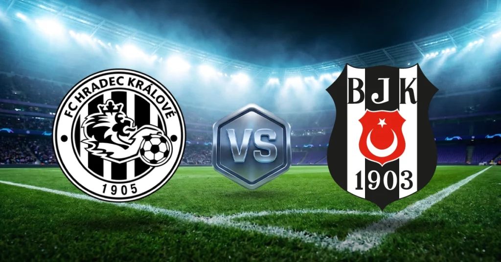 Este jueves 6 de agosto, Hradec Kralove vs Besiktas disputarán la ida de la tercera ronda de clasificación de la Europa League.