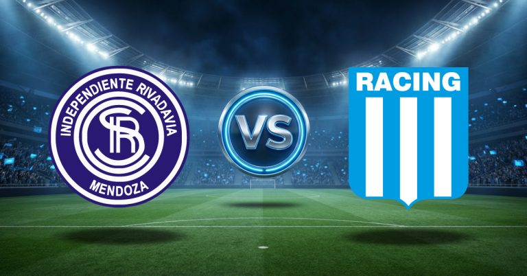 Independiente Rivadavia vs Racing Club Juego local, ver cuotas y pronósticos con estadísticas por Liga Profesional 2026 en MasterBets365.