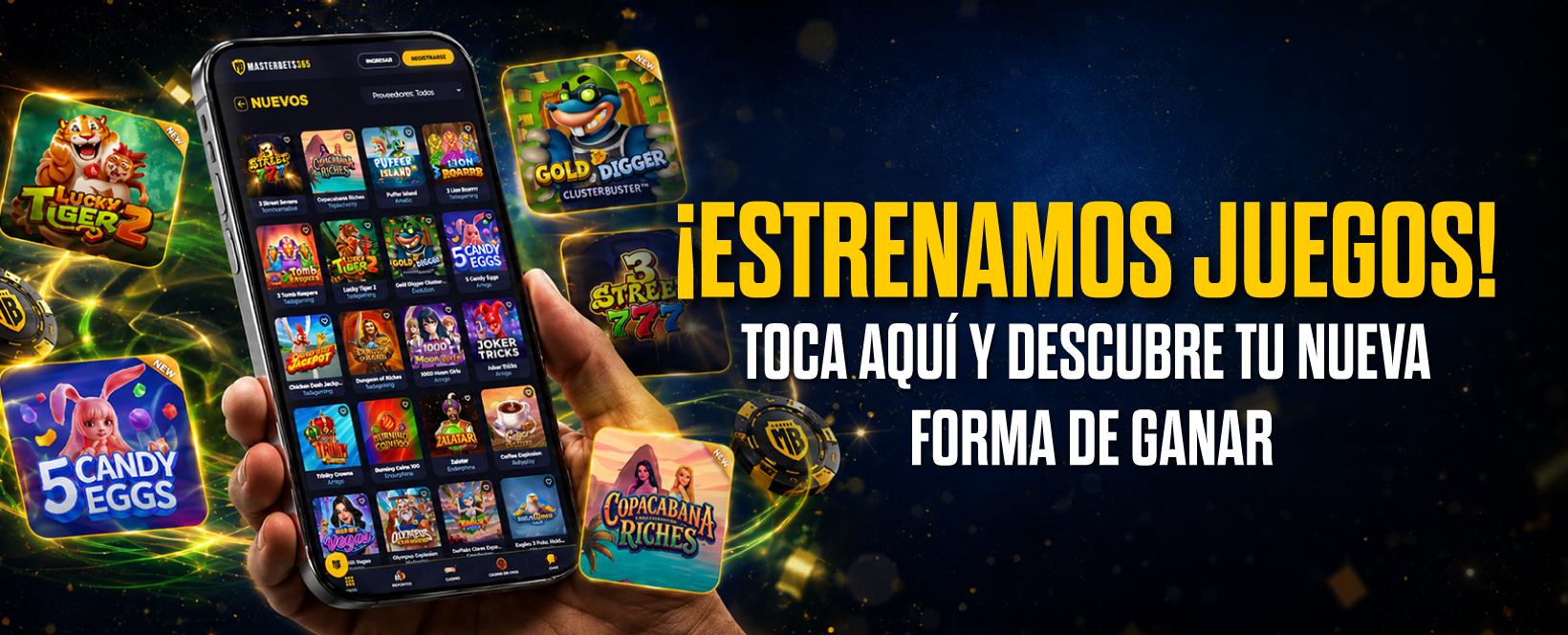 Juegos de Casino Online MasterBets365