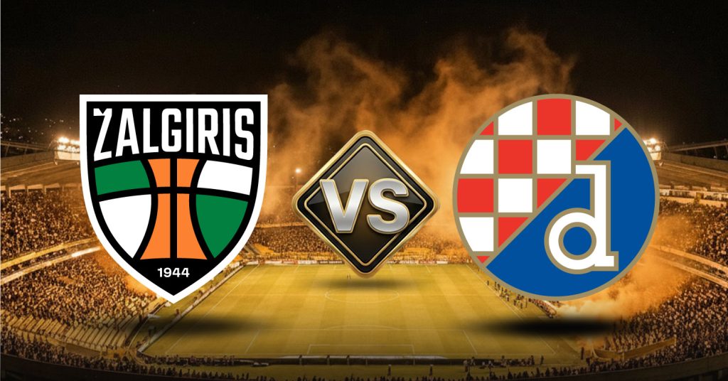 Kauno Zalgiris vs Dinamo Zagreb, revisa ver cuotas estadísticas y pronósticos por la Champions League 2026 en MasterBets365.
