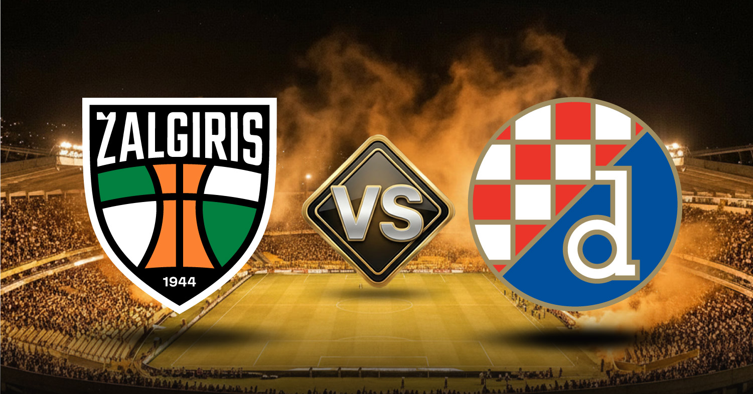 Kauno Zalgiris vs Dinamo Zagreb, revisa ver cuotas estadísticas y pronósticos por la Champions League 2026 en MasterBets365.