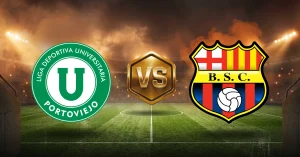 Otro choque de octavos de final de la Copa Ecuador 2026 será el de LDU Portoviejo vs Barcelona SC, este miércoles 5 de agosto.
